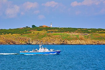 Image showing Patrol Boat in the Sea