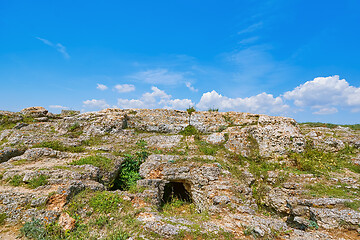 Image showing Nekropolis in Rock