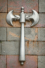 Image showing Decorative Element in the Form of an Ax