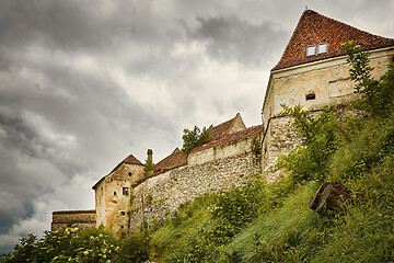 Image showing Rasnov Citadel in Romania