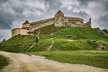 Image showing Rasnov Citadel in Romania