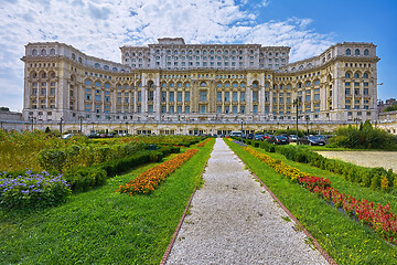 Image showing Palace of the Parliament in Bucharest