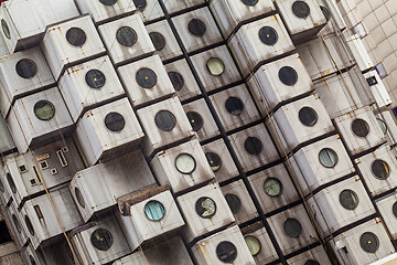 Image showing The Nakagin Capsule Tower mixed-use residential and office tower