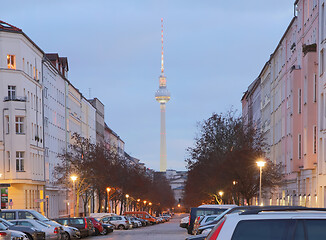 Image showing Berlin, Germany on 01.01.2020. The famous Fernsehturm television