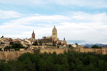 Image showing View on Catedral de Segovia