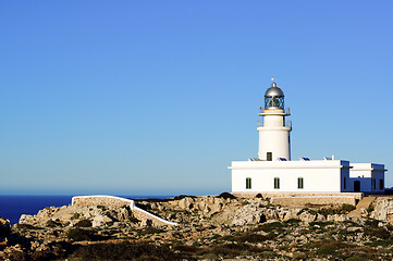 Image showing Lighthouse Far de Cavalleria, Menorca