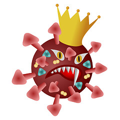 Image showing corona virus crown