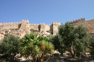 Image showing Old Moorish castle