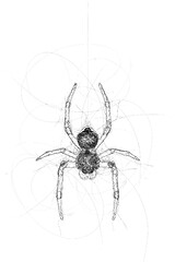 Image showing spider doodle