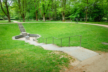 Image showing spring in a park near Bad Homburg Germany