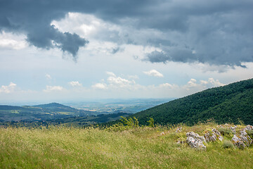 Image showing landscape mood in Italy Marche