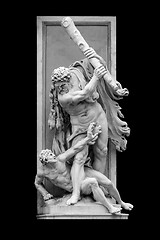 Image showing Hercules and Antaeus