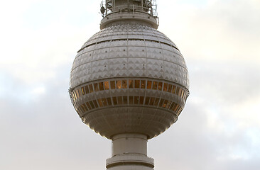 Image showing Berliner Fernsehturm, sightseeing