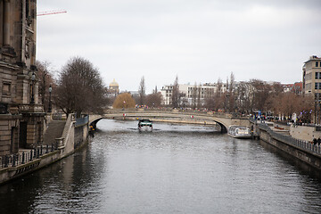 Image showing Berlin, Germany on Januari 1, 2020: Berlin New Year\'s Run, just 