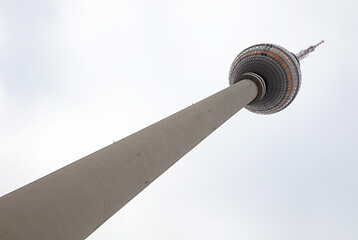 Image showing Berliner Fernsehturm, sightseeing