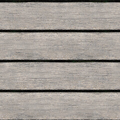 Image showing Seamless texture of wooden planks