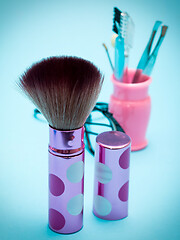 Image showing Makeup Foundation Brush Indicates Beauty Product And Applicator 