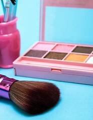 Image showing Eye Shadow Means Beauty Products And Eyes 