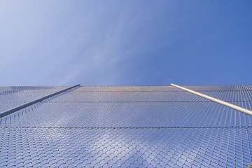 Image showing Fence to the sky