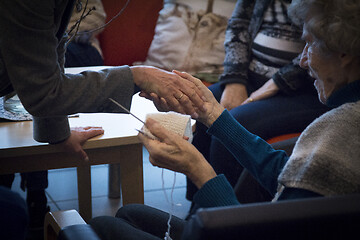 Image showing Holding Hands