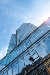 Image showing Frankfurt Germany with some skyscrapers