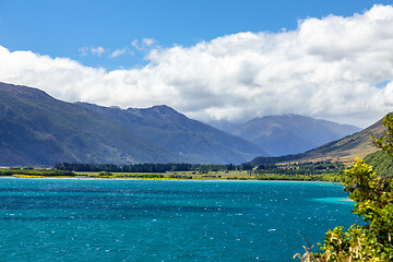 Image showing lake Wanaka; New Zealand south island