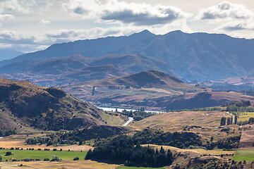 Image showing Landscape scenery in south New Zealand