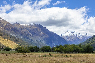 Image showing Landscape scenery in south New Zealand