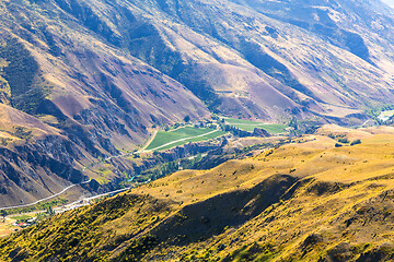 Image showing Landscape scenery in south New Zealand