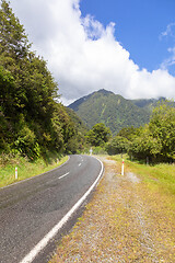 Image showing Landscape scenery in south New Zealand