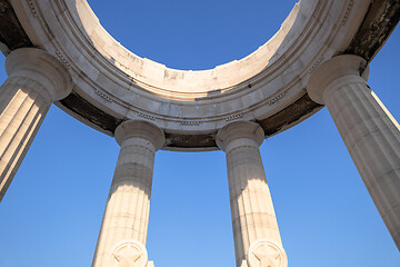 Image showing monument to the fallen of Ancona, Italy