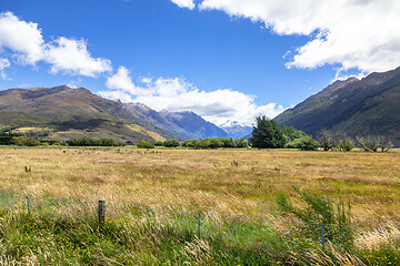 Image showing Landscape scenery in south New Zealand