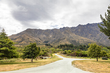 Image showing lake Wakatipu, New Zealand south island