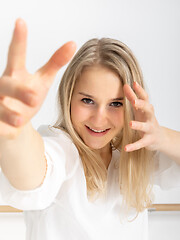 Image showing female dancer in action