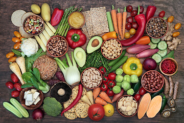 Image showing Vegan Food for Health and Fitness