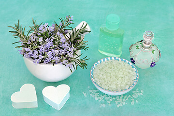 Image showing Rosemary Herb Skin Care for Anti Ageing