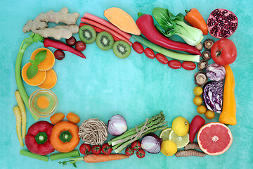 Image showing Health Food for a Healthy Life