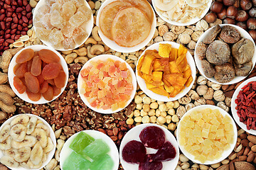 Image showing Dried Fruit and Nut Collection