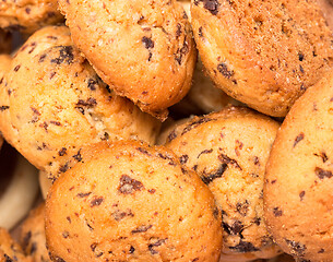 Image showing Cookies Plate Means Biscuit Flavourful And Bicky 