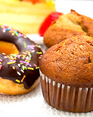 Image showing Tasty Cakes Represents Baked Cupcake And Dessert 