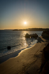 Image showing Praia da Rocha in Portimao, Algarve