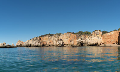 Image showing Prainha in Algarve Portugal