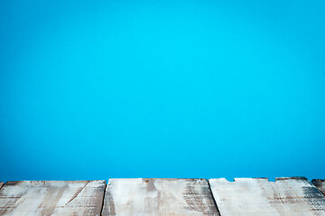 Image showing Wooden table top