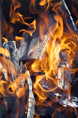 Image showing Orange fire