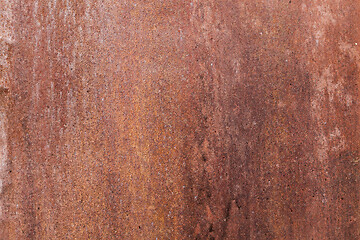 Image showing Background of iron rusty