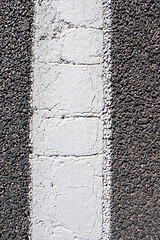 Image showing Close up road texture