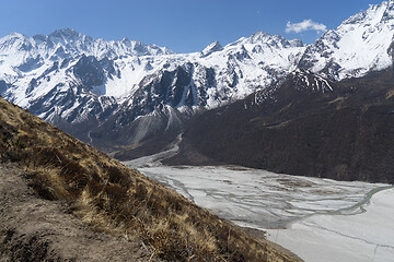 Image showing Mountain landscape in Nepal