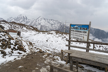 Image showing Nepal Himalaya mountain adventure