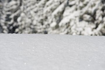 Image showing snow background