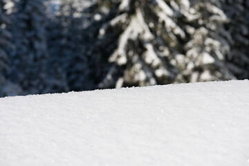 Image showing snow background